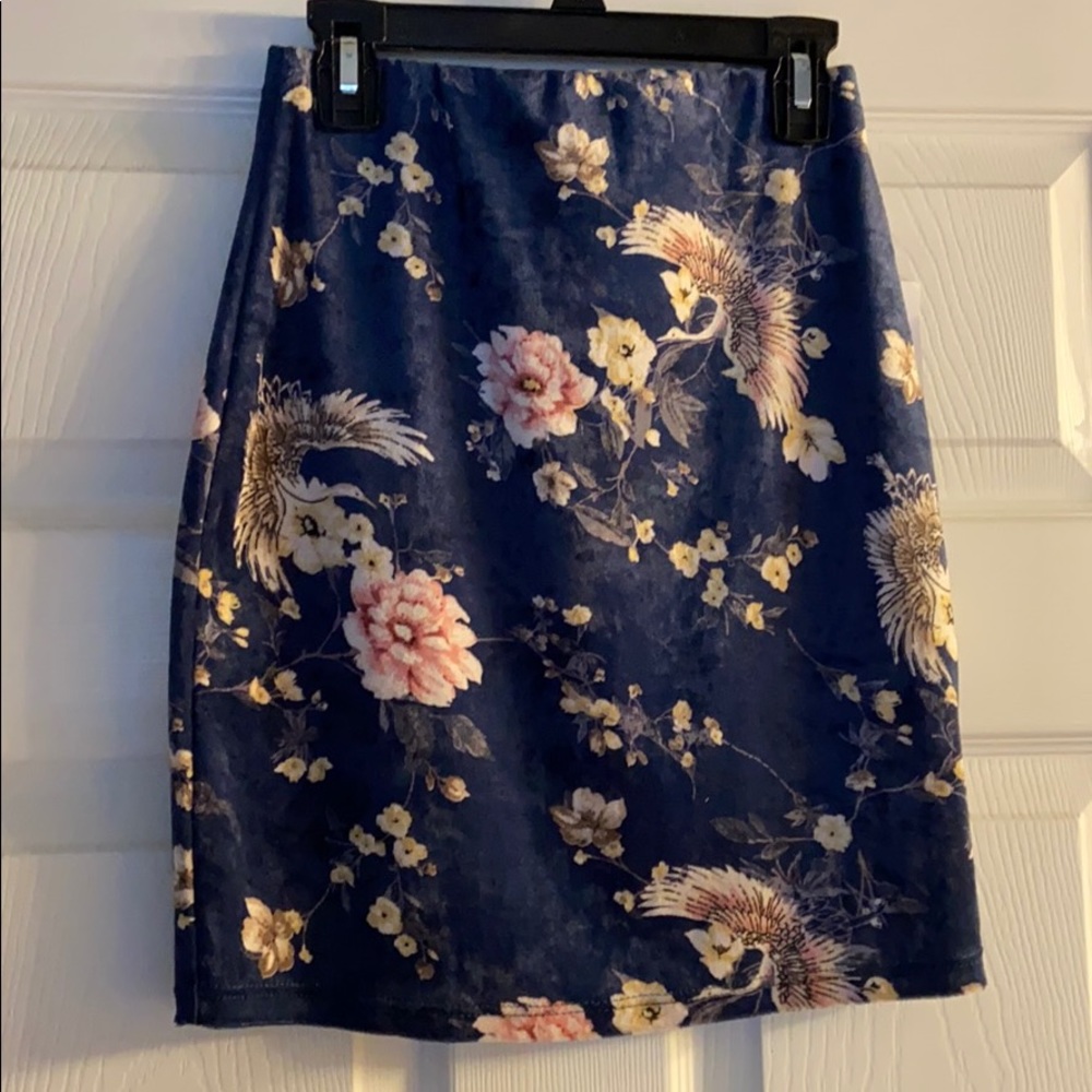 Asian inspired pencil skirt